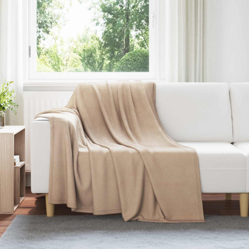 vidaXL Filtar 6 pcs Kamel 200 x 150 cm Fleece