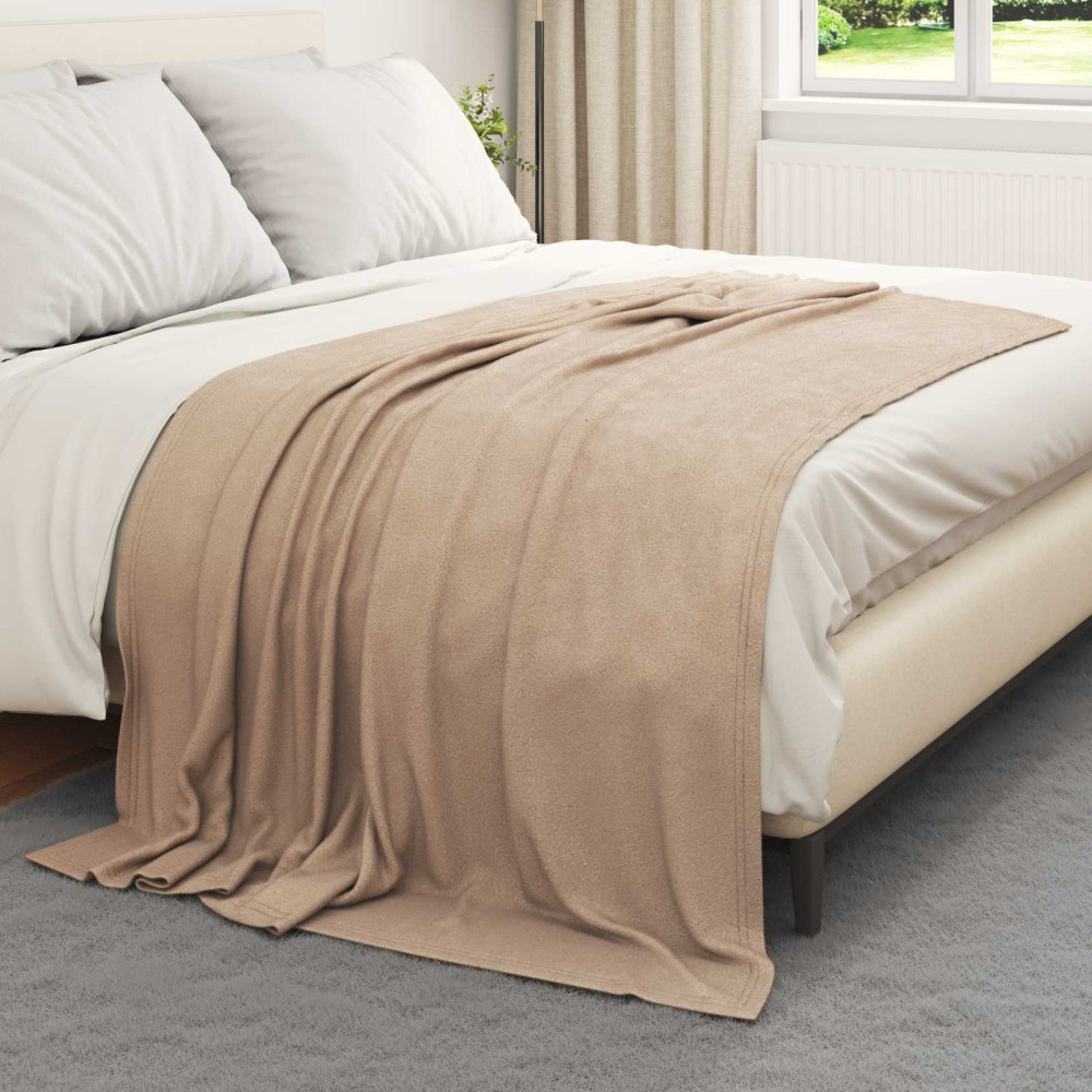 Produktbild för Filtar 6 pcs Kamel 200 x 150 cm Fleece