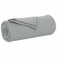 Produktbild för Filtar 6 pcs Grå 270 x 240 cm Fleece