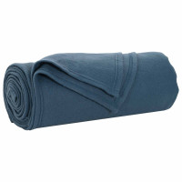 Produktbild för Filtar 6 pcs Mörkblå 270 x 240 cm Fleece