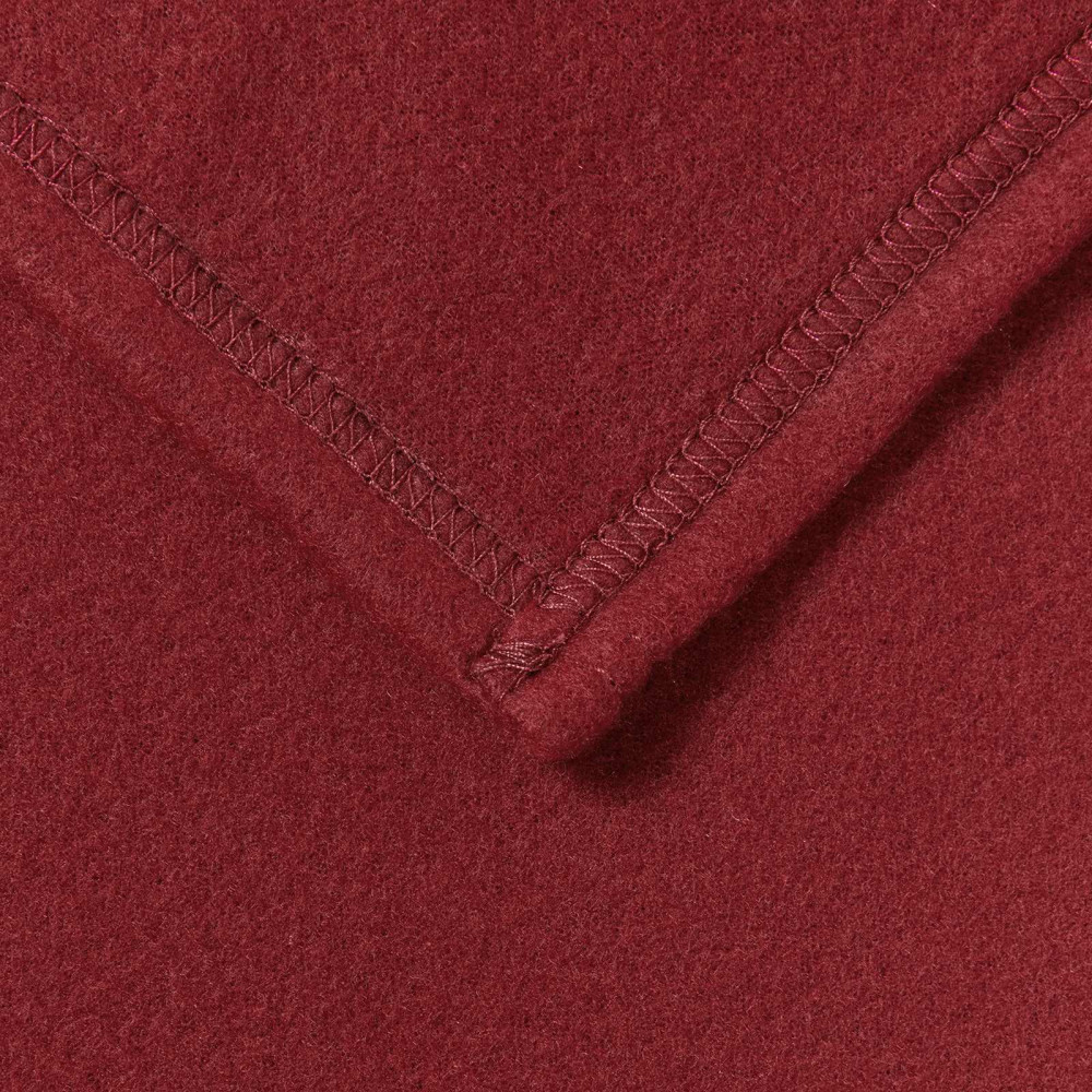 Produktbild för Filtar 6 pcs Bordeaux Röd 200 x 150 cm Fleece