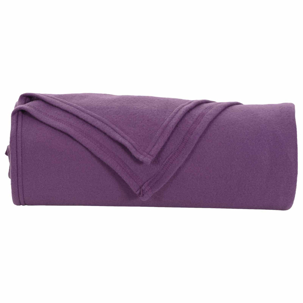 Produktbild för Filtar 6 pcs Lila 270 x 240 cm Fleece