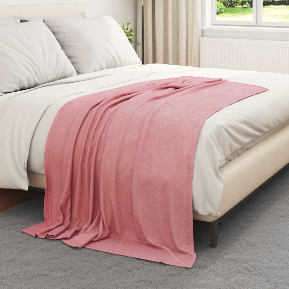 Produktbild för Filtar 6 pcs Rosa 170 x 130 cm Fleece
