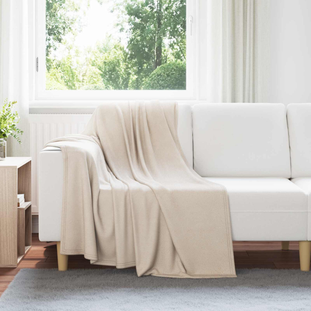 Produktbild för Filtar 24 pcs Beige 170 x 130 cm Fleece