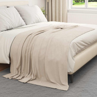Produktbild för Filtar 24 pcs Beige 200 x 150 cm Fleece