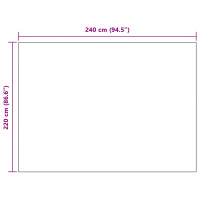 Produktbild för Filtar 24 pcs Beige 240 x 220 cm Fleece
