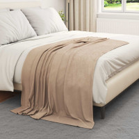 Produktbild för Filtar 24 pcs Kamel 170 x 130 cm Fleece