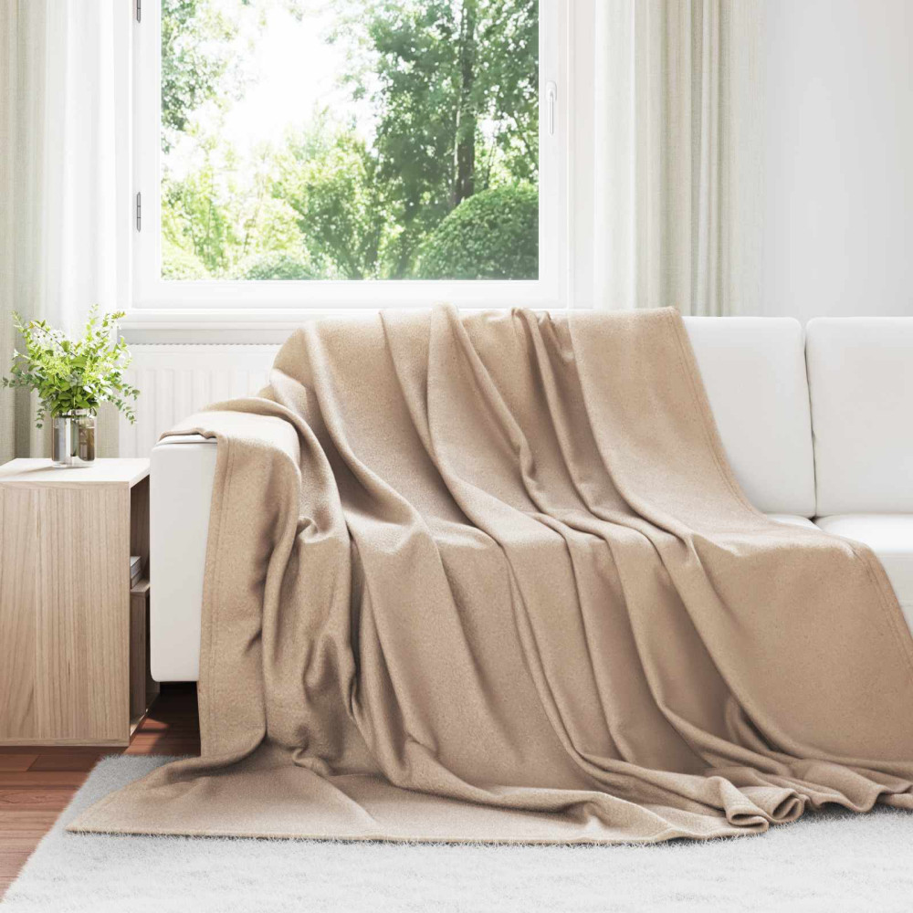 Produktbild för Filtar 24 pcs Kamel 240 x 220 cm Fleece