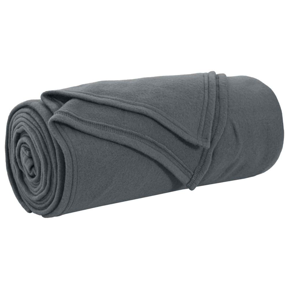 Produktbild för Filtar 24 pcs Mörkgrå 240 x 220 cm Fleece