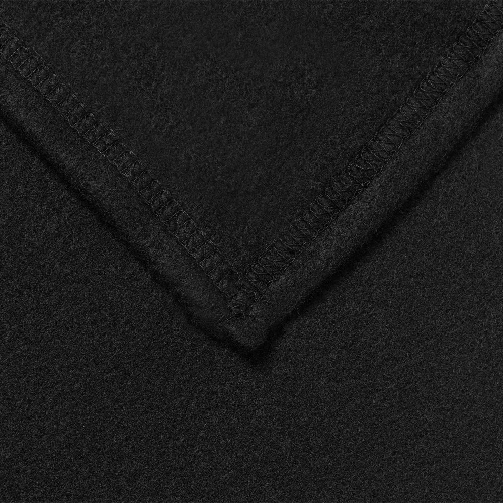 Produktbild för Filtar 24 pcs Svart 170 x 130 cm Fleece
