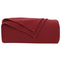 Produktbild för Filtar 24 pcs Bordeaux Röd 200 x 150 cm Fleece