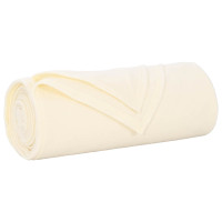 Produktbild för Filtar 24 pcs Kräm 170 x 130 cm Fleece