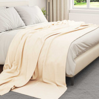Produktbild för Filtar 24 pcs Kräm 240 x 220 cm Fleece