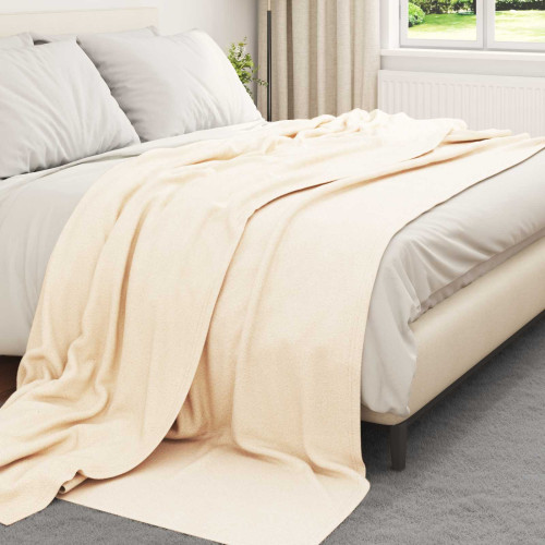 vidaXL Filtar 24 pcs Kräm 270 x 240 cm Fleece