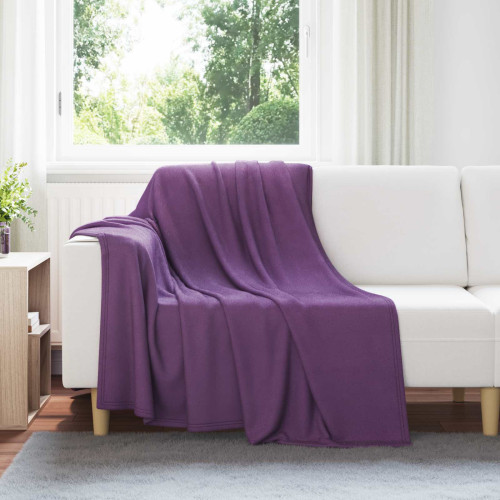 vidaXL Filtar 24 pcs Lila 200 x 150 cm Fleece