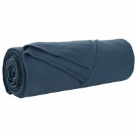 Produktbild för Kastfilt Mörkblå 350 x 270 cm Fleece