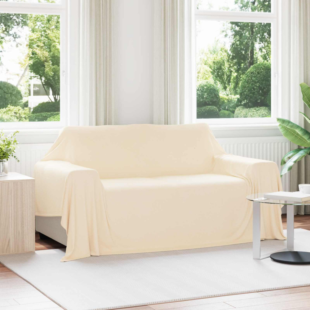 Produktbild för Filtar 6 pcs Kräm 280 x 210 cm Fleece