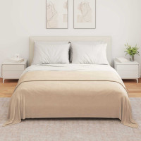 Produktbild för Filtar 6 pcs Kamel 280 x 210 cm Fleece