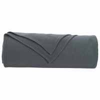 Produktbild för Filtar 6 pcs Mörkgrå 350 x 270 cm Fleece