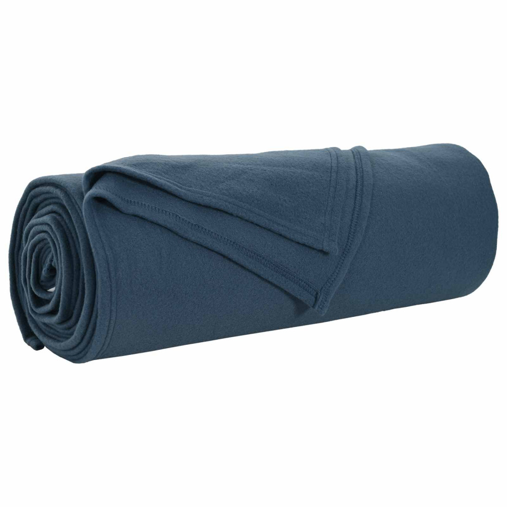 Produktbild för Filtar 6 pcs Mörkblå 210 x 140 cm Fleece