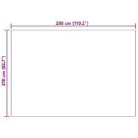 Produktbild för Filtar 6 pcs Mörkblå 280 x 210 cm Fleece