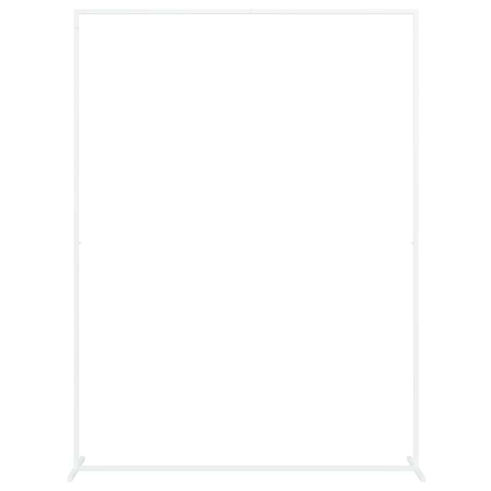 Produktbild för Bröllopsbåge Vit 150 x 49,5 x 200 cm Stål
