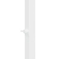 Produktbild för Bröllopsbåge Vit 150 x 49,5 x 200 cm Stål