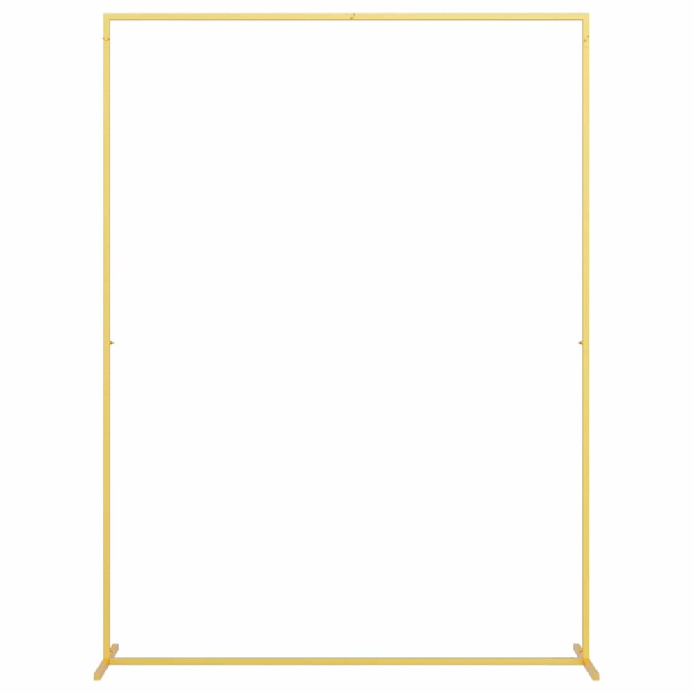 Produktbild för Bröllopsbåge Guld 150 x 49,5 x 200 cm Stål
