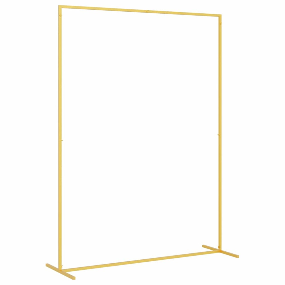 Produktbild för Bröllopsbåge Guld 150 x 49,5 x 200 cm Stål