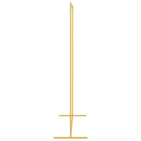 Produktbild för Bröllopsbåge Guld 150 x 49,5 x 200 cm Stål