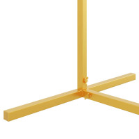 Produktbild för Bröllopsbåge Guld 150 x 49,5 x 200 cm Stål
