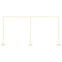 Produktbild för Bröllopsbåge Guld 657 x 35 x 300 cm Stål