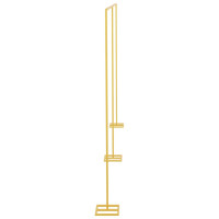 Produktbild för Bröllopsbåge Guld 657 x 35 x 300 cm Stål