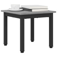 Produktbild för Kaffeebord Grå Sonoma 40 x 40 x 36 cm Konstruerat trä