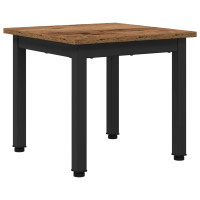 Produktbild för Kaffeebord Gammalt trä 40 x 40 x 36 cm Konstruerat trä