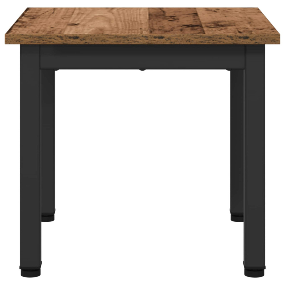 Produktbild för Kaffeebord Gammalt trä 40 x 40 x 36 cm Konstruerat trä