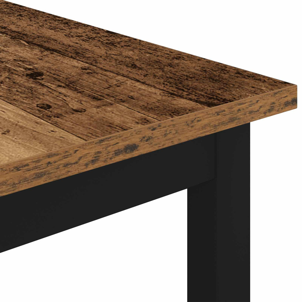 Produktbild för Kaffeebord Gammalt trä 40 x 40 x 36 cm Konstruerat trä