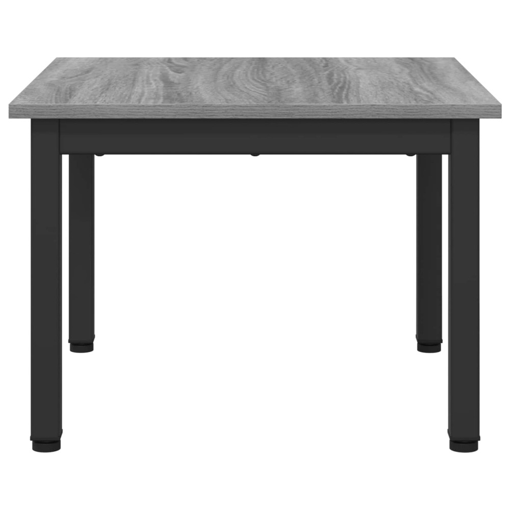Produktbild för Kaffeebord Grå Sonoma 50 x 50 x 36 cm Konstruerat trä