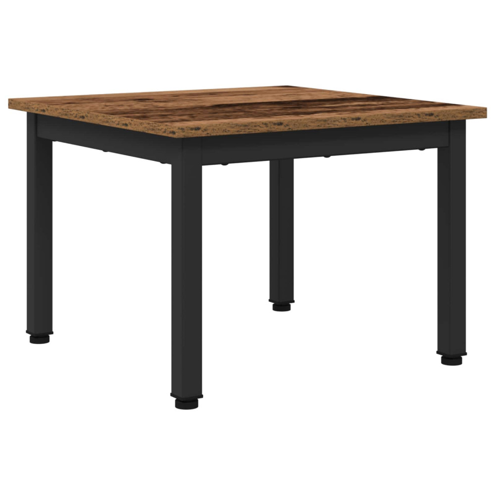 Produktbild för Kaffeebord Gammalt trä 50 x 50 x 36 cm Konstruerat trä