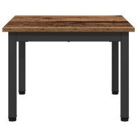 Produktbild för Kaffeebord Gammalt trä 50 x 50 x 36 cm Konstruerat trä