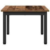 Produktbild för Kaffeebord Gammalt trä 50 x 50 x 36 cm Konstruerat trä