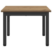 Produktbild för Kaffeebord Artisan Ek 50 x 50 x 36 cm Konstruerat trä