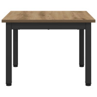 Produktbild för Kaffeebord Artisan Ek 50 x 50 x 36 cm Konstruerat trä