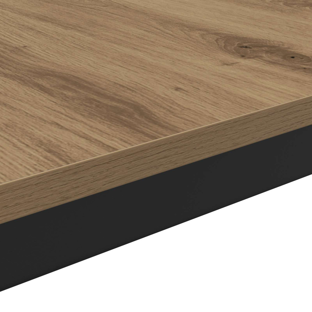 Produktbild för Kaffeebord Artisan Ek 50 x 50 x 36 cm Konstruerat trä