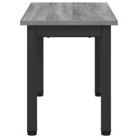 Produktbild för Kaffeebord Grå Sonoma 60 x 30 x 36 cm Konstruerat trä