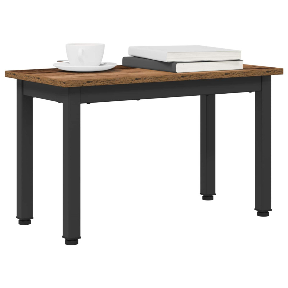 Produktbild för Kaffeebord Gammalt trä 60 x 30 x 36 cm Konstruerat trä