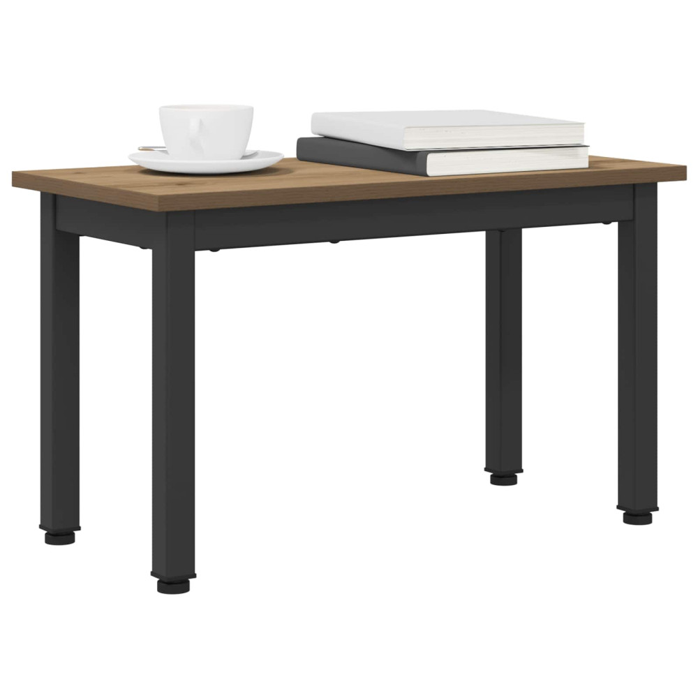 Produktbild för Kaffeebord Artisan Ek 60 x 30 x 36 cm Konstruerat trä