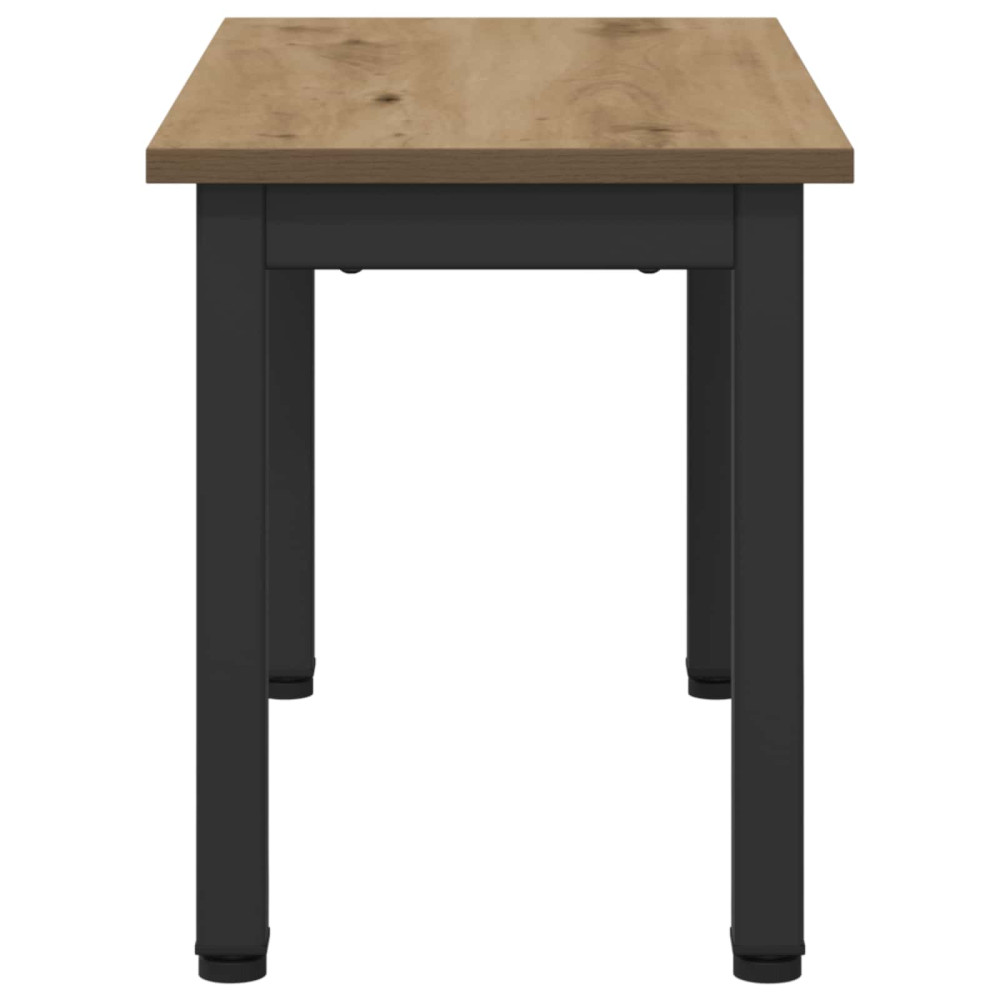 Produktbild för Kaffeebord Artisan Ek 60 x 30 x 36 cm Konstruerat trä
