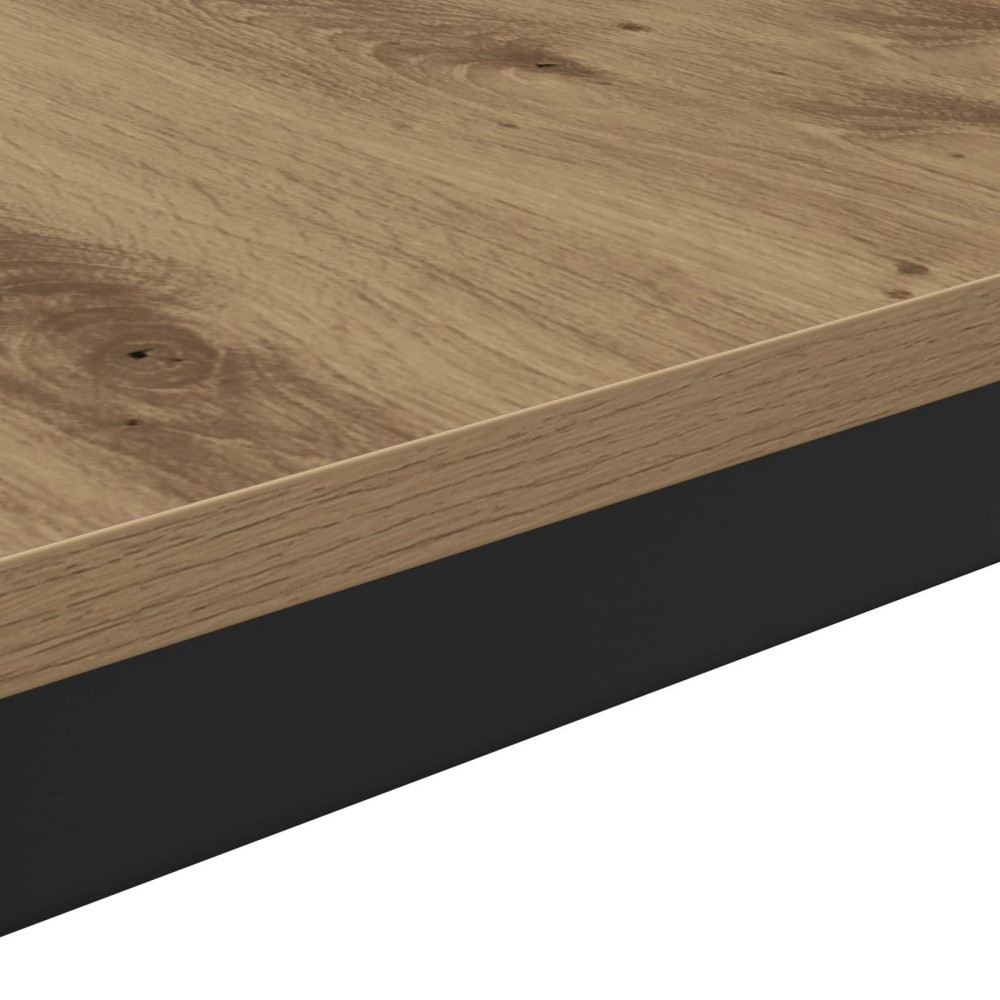 Produktbild för Kaffeebord Artisan Ek 60 x 30 x 36 cm Konstruerat trä