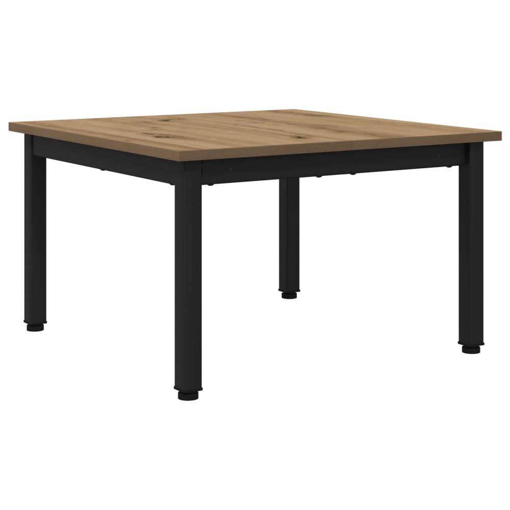 Produktbild för Kaffeebord Artisan Ek 60 x 60 x 36 cm Konstruerat trä
